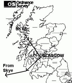 map of Skye